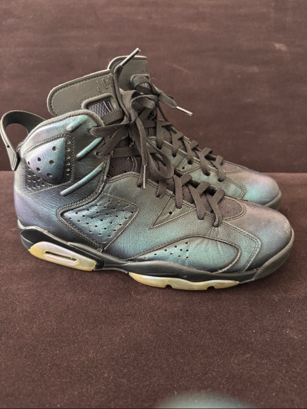 Nike Air Jordan 6 Retro "All Star - Chameleon" sneakers size 10